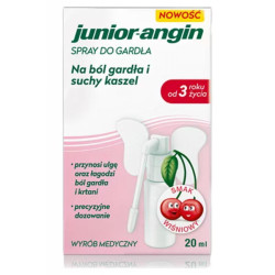 Junior angin, spray do gardła, 20 ml