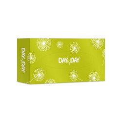Day by Day Chusteczki higieniczne 3-warstwowe, zielone, 90 sztuk