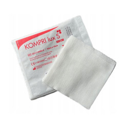 Kompresy jałowe Kompri Lux S 10x10 cm 3 sztuki