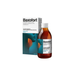 Baxofort 0,74 mg/ml, roztwór do płukania jamy ustnej i gardła, 200 ml