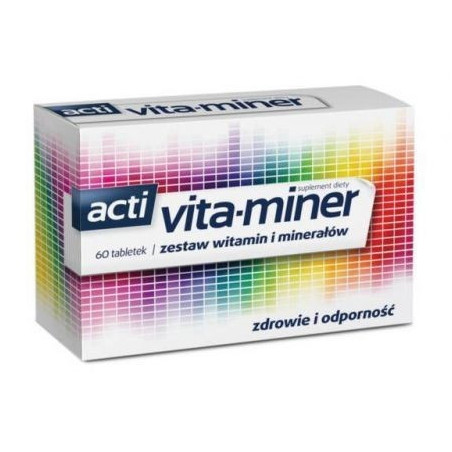 Acti Vita-miner 60 tabl.(PAKIET)