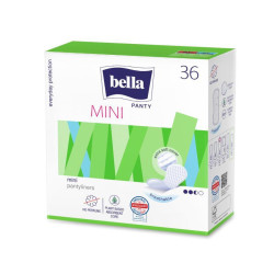 Bella Panty Wkładki higieniczne mini, 36 sztuk