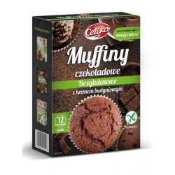 Celiko Muffiny czekoladowe z kremem budyniowym, bezglutenowe, proszek, 310 g