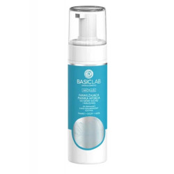 BasicLab Nawilżająca pianka myjąca do skóry suchej i wrażliwej, 150 ml