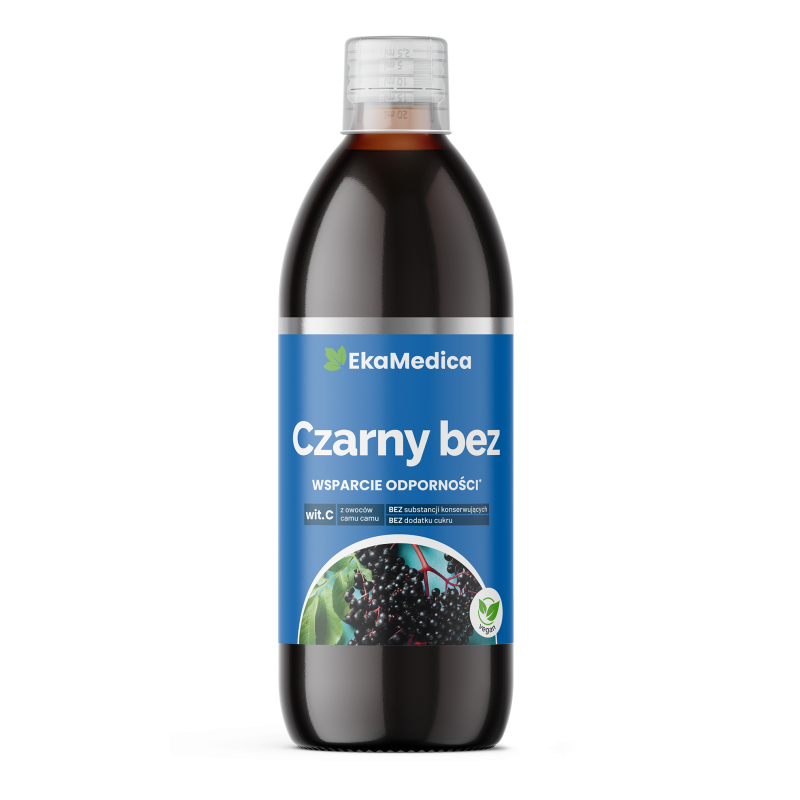 EkaMedica Czarny Bez płyn, 500 ml