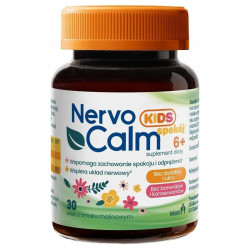 Nervo Calm Kids Spokój 6+, 30 żelek