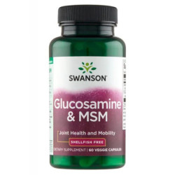 Glucosamine & MSM, 60 kapsułek