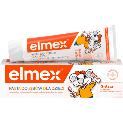 Elmex Pasta do mycia zębów dla dzieci 0-6 lat, 50 ml