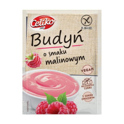 Celiko Budyń malinowy, 40 g