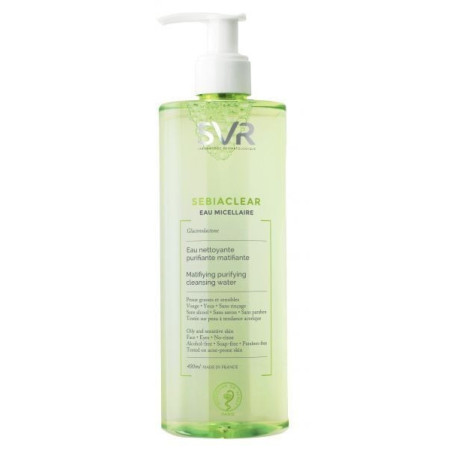 SVR SEBIACLEAR, Płyn micelarny, 400 ml