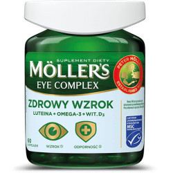 Mollers Eye Complex, 60 kapsułek