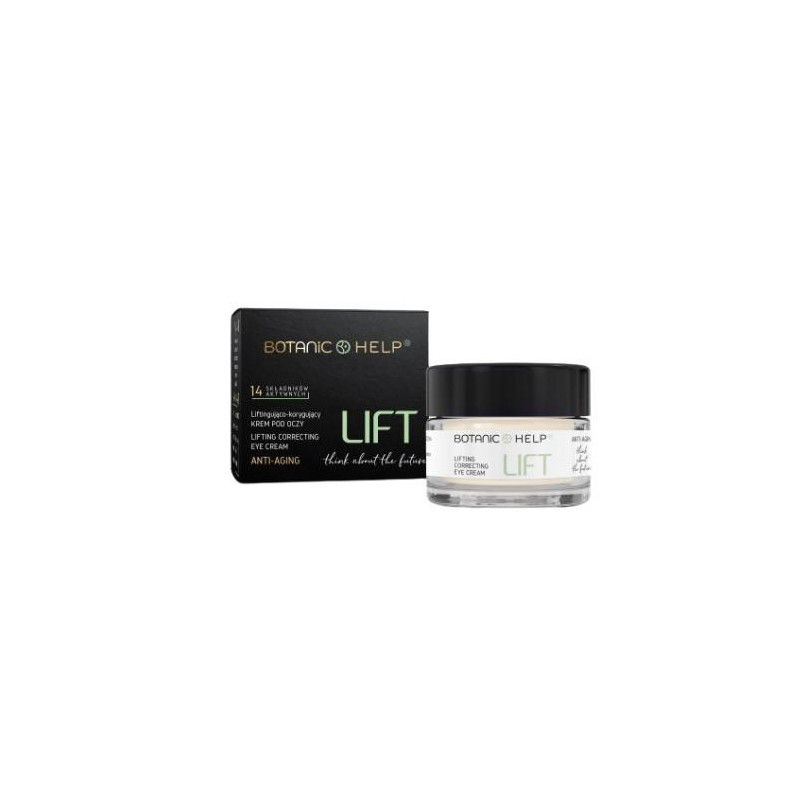 BOTANIC HELP Krem pod oczy liftingująco-korygujący, 15ml