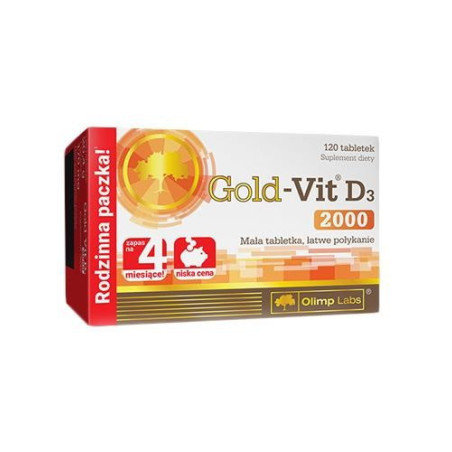 Olimp Gold-Vit D3 2000, 120 tabletek