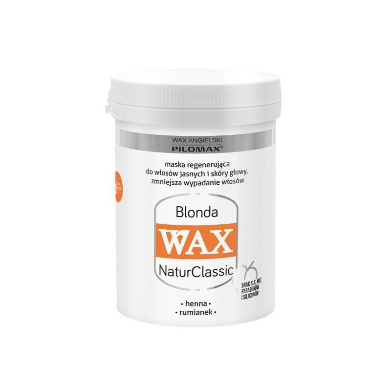 Wax Pilomax maska blonda, włosy jasne, 480 ml