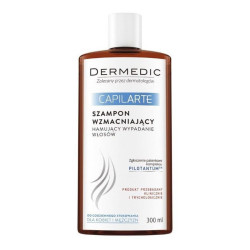 DERMEDIC CAPILARTE Szampon wzmacniający hamujący wypadanie włosów, 300ml