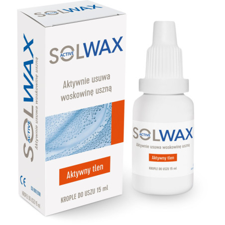 Solwax Active krople do uszu, 15 ml