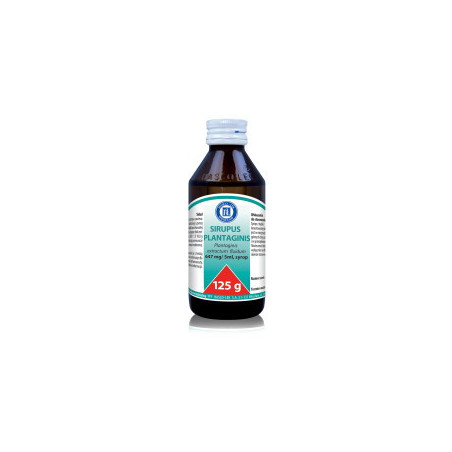 Sirupus Plantaginis, 125 g