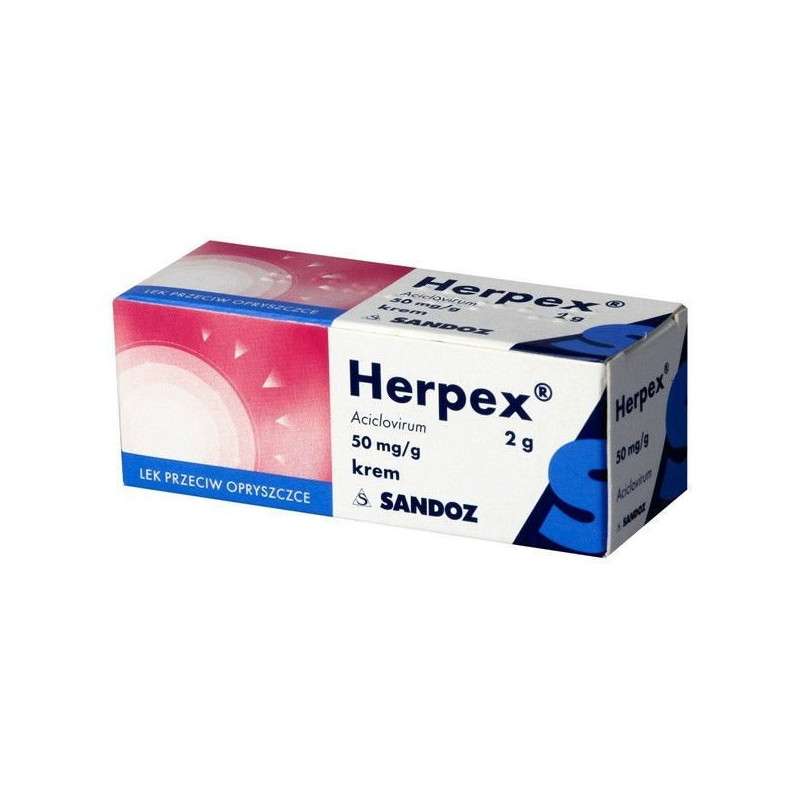 Herpex krem 0,05 g/g, 2 g