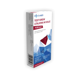 Test Krew utajona w kale, 1 sztuka