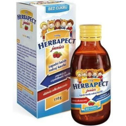 Herbapect Junior bez cukru, syrop, 110 g