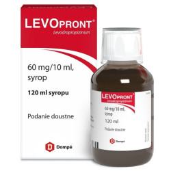 Levopront syrop 0,06g/10ml, 120ml