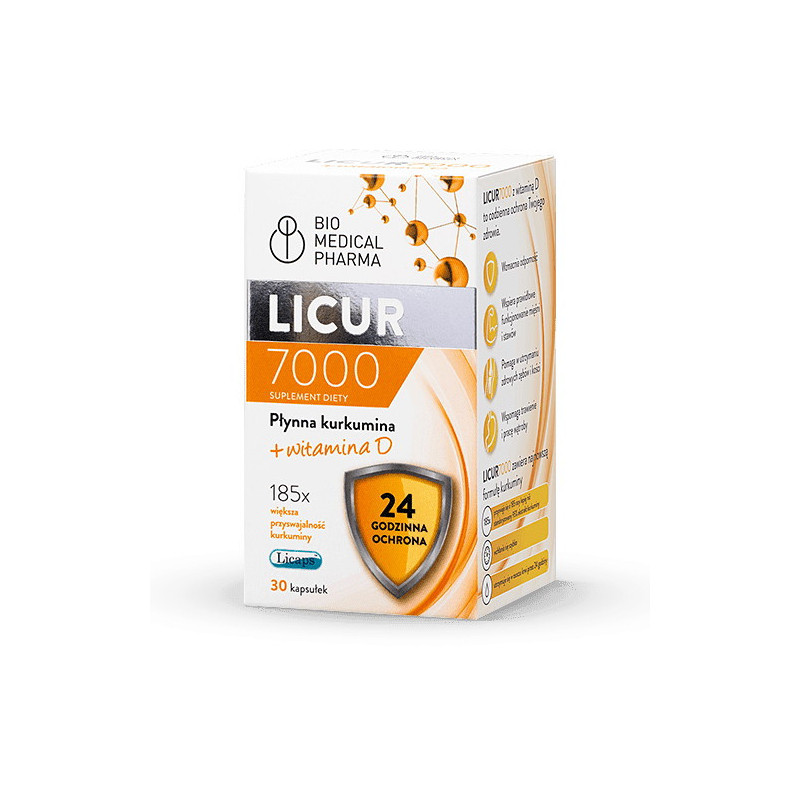 LICUR 7000 D, 30 kapsułek