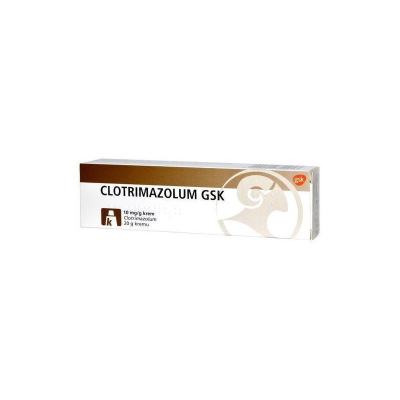 Clotrimazolum GSK krem 0,01 g/g 20 g