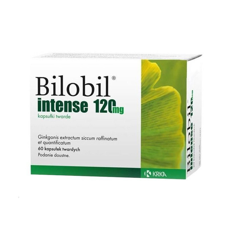 Bilobil Intense 120 mg, 60 kapsułek