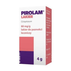 Pirolam lakier do paznokci leczniczy, 4 g