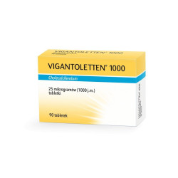 Vigantoletten 1000 j.m., 90 tabletek