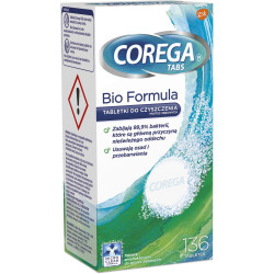 Corega Tabs do czyszczenia protez, 136 tabletek