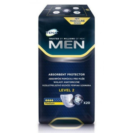 Wkładki TENA FOR MEN Level 2, 20 sztuk