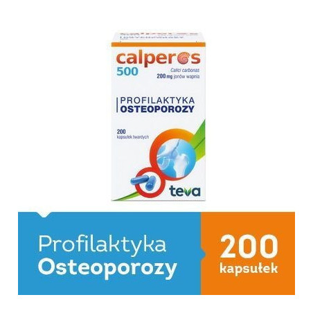 Calperos 500 mg, 200 kapsułek