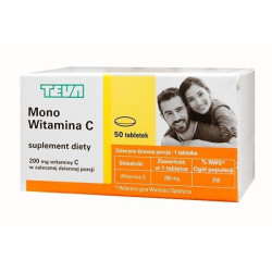 Mono Witamina C TEVA, 50 tabletek