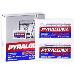 Pyralgina gorączka 0,5 g/sasz, 6 saszetek