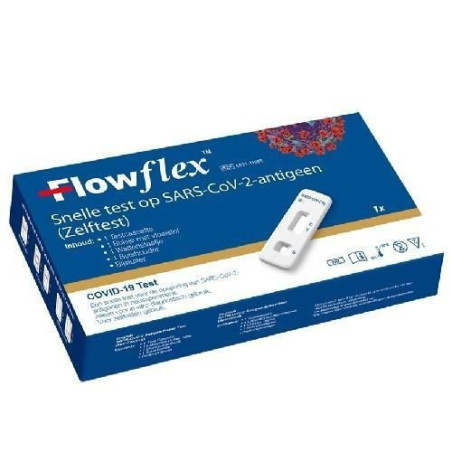 FLOWFLEX COVID-19 Szybki test antygenu SARS-CoV-2 (samoobieg), 1sztuka