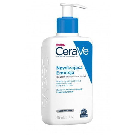 Cerave Nawilżająca Emulsja Dla Skóry Bardzo Suchej, 236 ml
