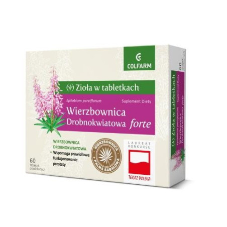 WIERZBOWNICA DROBNOKWIATOWA FORTE,60 tabletek