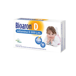 Bioaron Witamina D 800 j.m. 30 kapsułek twist-off
