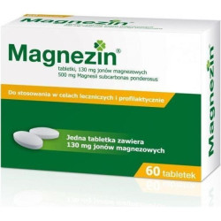 MAGNEZIN 130mg, 60 tabletek