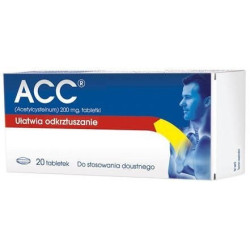 ACC 200 mg (MAX), 20 tabletek musujących