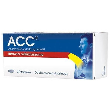 ACC 200 mg (MAX), 20 tabletek musujących