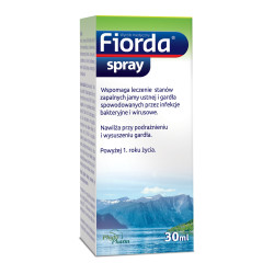 Fiorda Spray na podrażnione gardło 30 ml
