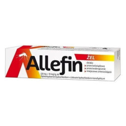 Allefin, (20 mg + 10 mg)/g, żel, 30 g