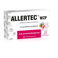 Allertec WZF 0,01 g, 10 tabletek
