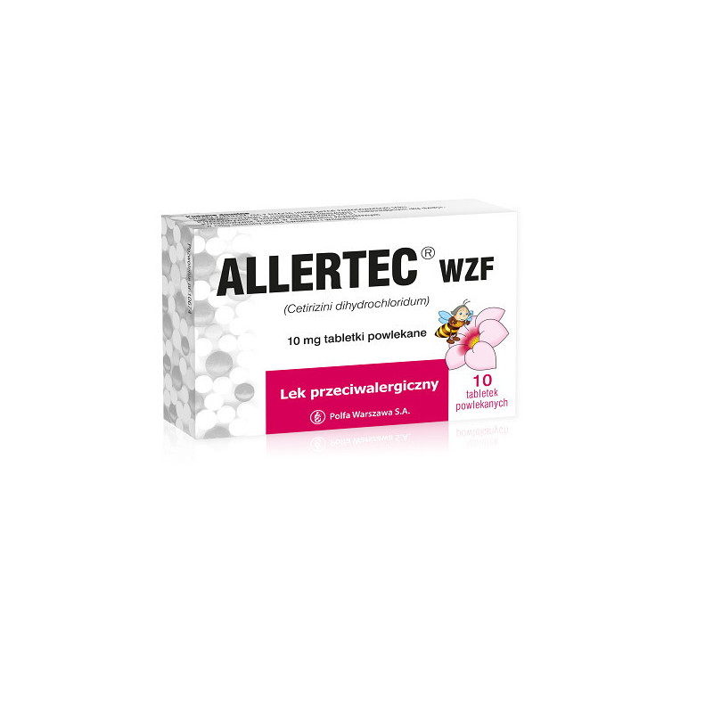 Allertec WZF 0,01 g, 10 tabletek
