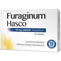 Furaginum Hasco 0,05 g, 30 tabletek