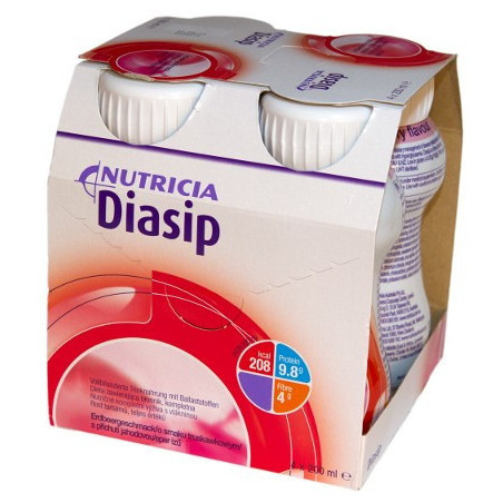 4+1 GRATIS Nutridrink Diasip smak truskawkowy, 200 ml