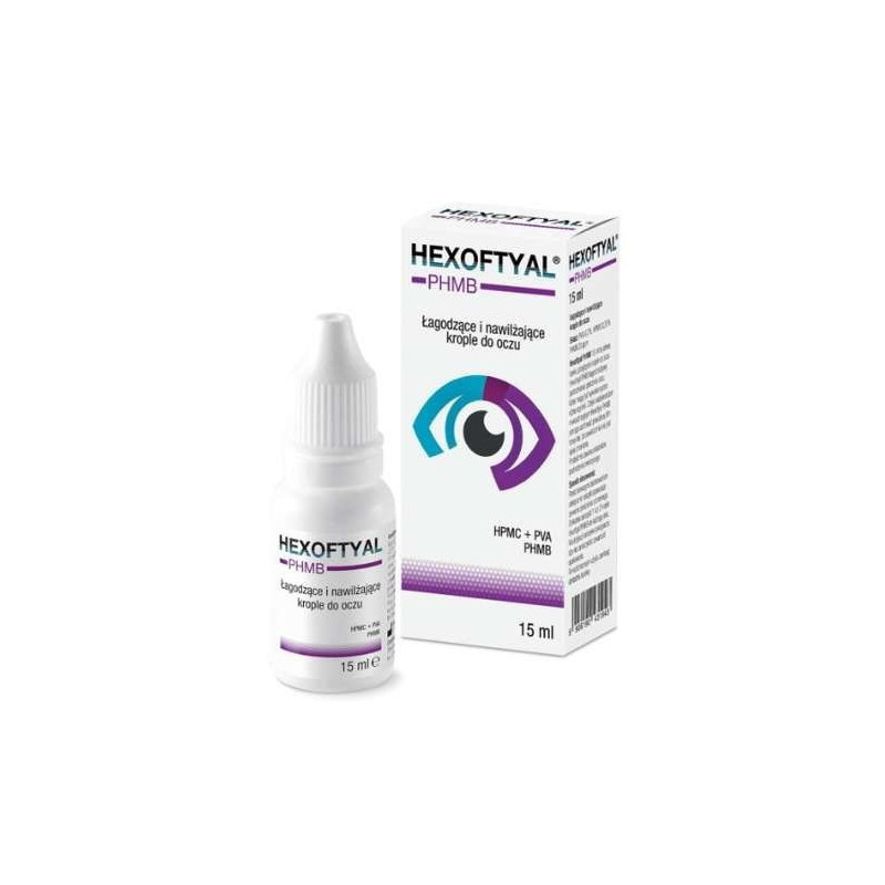 Hexoftyal PHMB krople do oczu, 15 ml