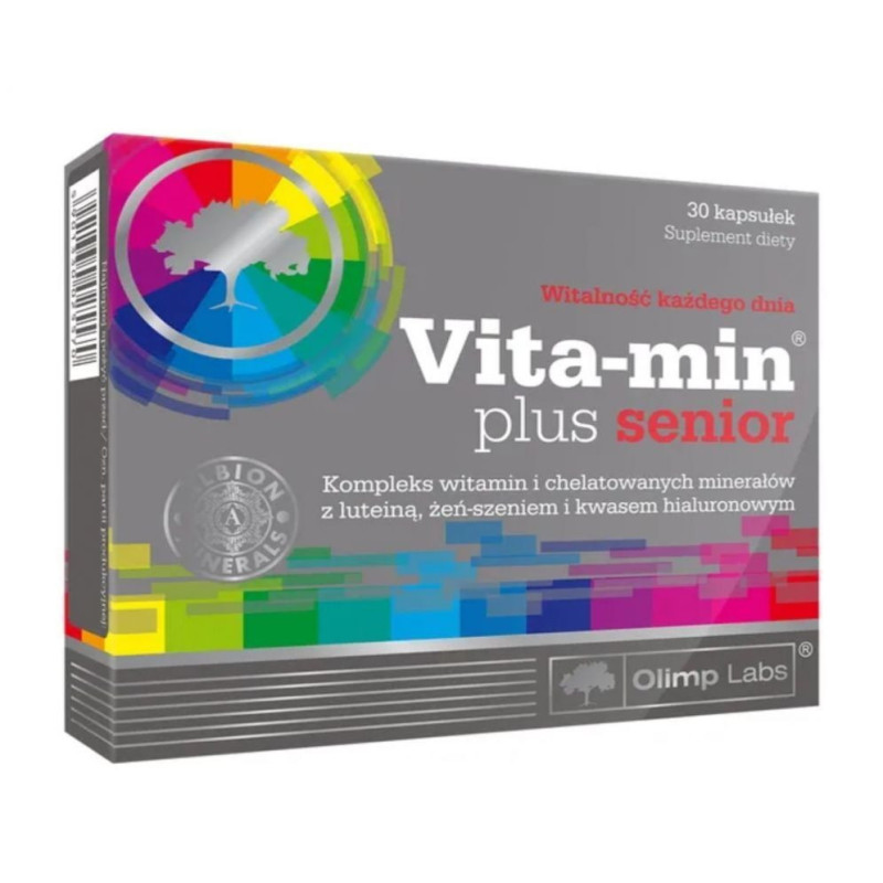 Olimp Vita-Min Plus Senior, 30 kapsułek